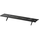 サンワダイレクト ディスプレイボード モニター上ラック 幅60cm 奥行12.7cm 耐荷重5kg 滑り止めシート付き 100-MRSH001