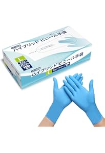 Amazon.co.jp: [DAISSHO] 使い捨て手袋 ニトリル ビニール合成手袋