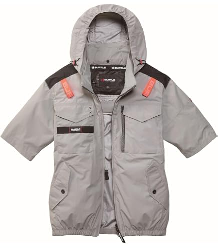 Amazon.co.jp: NSP 空調服 Nクールウェア ND-2112 服単体 半袖 上部 