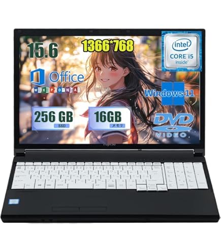 Amazon.co.jp: 富士通 15.6型ノートパソコン FMV LIFEBOOK AH41/D2