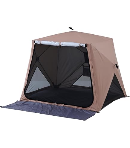 Amazon.co.jp: [キャンパーズコレクション 山善] 傘みたいに広げるだけ
