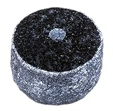 【上面８寸～９寸】浮金石の束石、沓石です！高さ５寸【国産】【浮金石】【福島県産黒御影石】【自社茨城工場加工】 (上面の大きさ：上面９寸、下面１０寸)