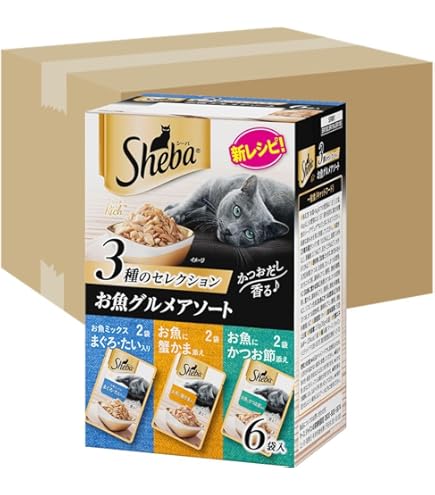 Amazon.co.jp: シーバ リッチ ウェット 成猫用 シーフードアソート 35g