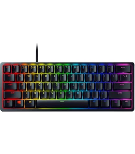 Razer Huntsman V3 Pro Mini 英語配列 60% Compact Keyboard for Pros - Razer Huntsman V3 Pro Mini