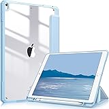 Fintie iPad Air 2019 ケース iPad Air3 10.5インチ / iPad Pro 10.5 2017 透明バックカバー Apple Pencil 収納可能 三つ折スタンド スリープ機能 軽量 薄型 傷つけ防止 PU合成レザー