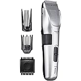 テスコム バリカン ヘアカッター コードレス 1～70mm 刈り高さ調整 水洗いOK 海外対応 シルバー TT590A-S/E