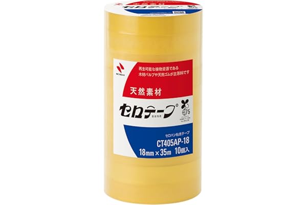 ニチバン セロテープ 大巻 10巻入 18mm×35m CT405AP-18