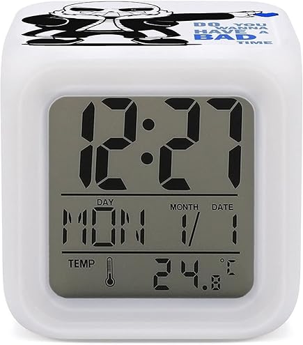 Amazon.co.jp: 目覚まし時計 目覚ましライト バック トゥ ザ