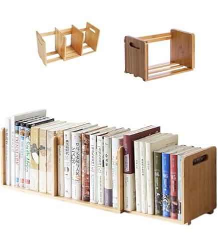 木製　本棚　スライド式 Amazon.co.jp: 矢嶋屋 スライド式本棚 幅335～615×奥180×高さ218mm