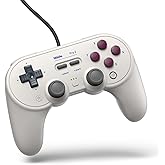 8BitDo Pro 2 Wired Controller for Switch, Windows, Android and Raspberry Pi (G Glassic Edition)