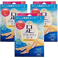 帝國製薬 足リフレッシュシート 計72枚入(6枚入×4袋×3箱) 樹液シート