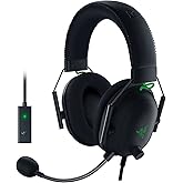 Razer RZ04-03230100-R3M1 BlackShark V2 Wired Gaming Headset with USB Sound Card, Black
