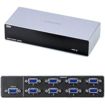【中古】コンパクトVGA分配器 VGA-201K19-350 VGA-201K【コンパクトVGA分配器（2分配）】場所をとらない