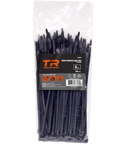 30 Pack Heavy Duty White Nylon Zip Ties – 18 Inch, 40lbs Tensile, UV & Temp Resistant For Outdoor Use