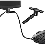 Pulsar Gaming Gears マイクロバンジーES マウスバンジー ケーブル ホルダー 有線マウスサポート 超コンパクトサイズ モニター下部に貼付 国内正規品 (1個入り) ブラック