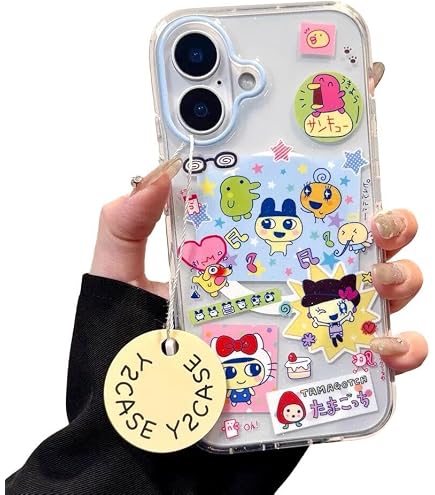 Amazon.co.jp: LUCKCOF ケース For iPhone 17 Pro 可愛い クリア
