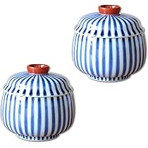 茶碗蒸し器5個セット(有田焼•朱巻十草) 618hyaD1RYL._AC_UL210_SR210,
