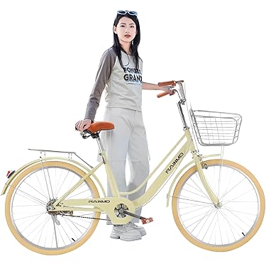 LUELLA シティサイクル 26インチ ホワイト バスケット付き Amazon.co.jp 売れ筋ランキング: シティー・ファミリーサイクル
