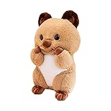 クオッカぬいぐるみ,クオッカぬいぐるみ, 柔らかいぬいぐるみクオッカ クッション, 愛らしい動物の人形のおもちゃ ぬいぐるみ リビングルーム、寝室、子供部屋用
