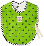 KILLY EDNA(キリーエドナ)ラウンドビブ(ギフトボックス入り)・ブラックキャット(グリーン)