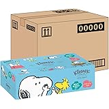 【ケース販売】 クリネックス ローションティシュー 360枚(180組) スヌーピー ×10箱入り
