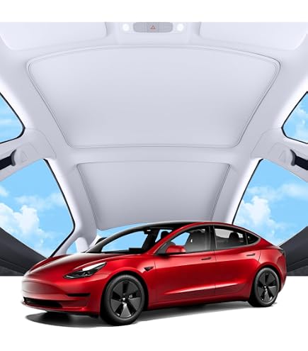Amazon.co.jp: KUNIST ルーフサンシェード Tesla Model 3 2023用