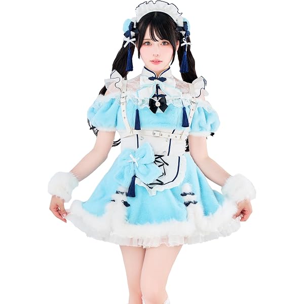 Amazon.co.jp: [Malymoon] コスプレ チャイナドレス 和装 中華 Mumei