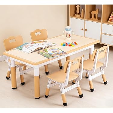 Amazon.co.jp 売れ筋ランキング: 子ども用テーブル・椅子セット の中で