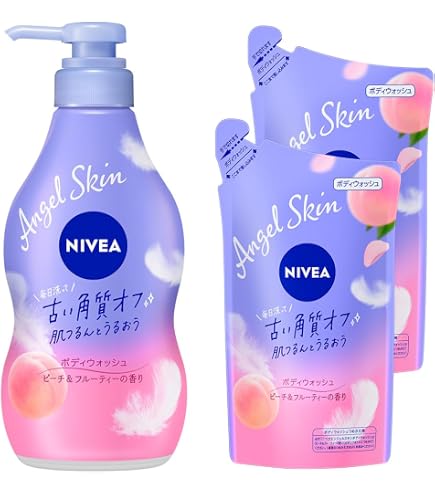 Amazon | 花王 ニベア エンジェルスキン ボディウォッシュ サボン
