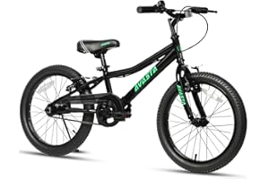 Bilbo 子供MTBマウンテンバイク ファットタイヤ自転車 男の子 女の子 小学生 街乗り通学 取り外しチェーンケース 18インチ 20インチ 四色