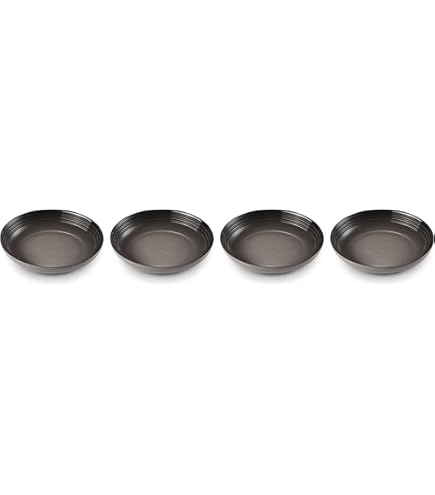 Amazon.co.jp: Le Creuset ストーンウェア ディナープレート4枚セット
