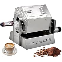 美品 コーヒーロースター 電動 焙煎機 ステンレスドラム artisan Amazon.co.jp : 電気コーヒー豆焙煎機 ガスコーヒー豆焼き機