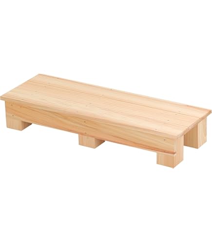 Amazon｜光大産業 木製踏み台 総ひのき のれるん台(R)DX S型 滑り止め