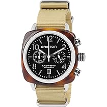 かずと：BRISTON ブリストン クラブマスター クラシックカーキ BRISTON｜ブリストン CLUBMASTER CLASSIC CHRONOGRAPH 腕時計