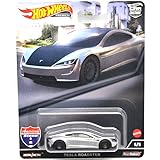 MATTEL HOTWHEELS マテル社製 ホットウィール 1:64スケール カーカルチャー アメリカンシーン - テスラ・ロードスター