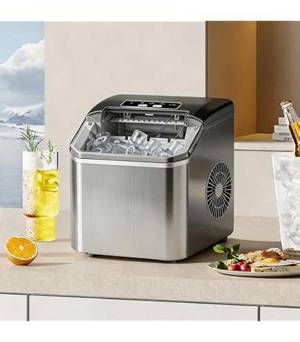 Amazon.co.jp: 製氷機 四角い氷 キューブアイス 家庭用 自動洗浄機能