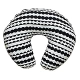 白井産業 日本製 のっけて授乳クッション ぽこブラック