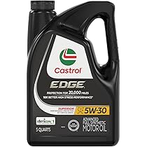 Amazon | Castrol 0エッジ5 W-30合成モーターオイル 5クォート