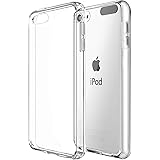 NUPO 新しい iPod Touch 7 ケース 耐衝撃 クリア 透明 TPU シリコン iPod Touch 第7世代 2019 専用カバー (クリア)