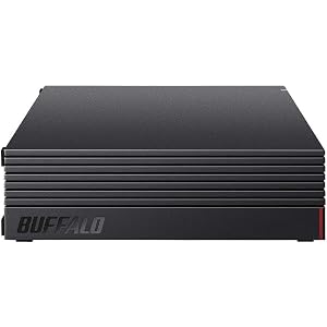 【Amazon.co.jp 限定】BUFFALO 外付けハードディスク 6TB テレビ録画/PC/PS4/4K対応 静音…