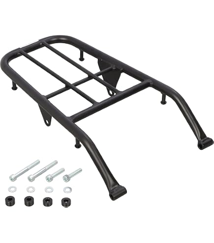 CRF250l リアキャリア　アルミ製　希少品　MD38用 Amazon | ライディングスポット(RIDING SPOT) リアキャリア スチール製