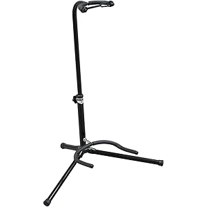 キクタニ ギタースタンド 転倒防止用ゴム付属 GS-102B ブラック