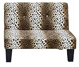 大川家具 関家具 シングルソファベッド(幅92cm 素材/布) ヒョウ 145230