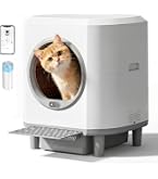 Amazon | UEEYAC（ユーヤク） 猫用全自動トイレ トイレ 猫 AI スマート