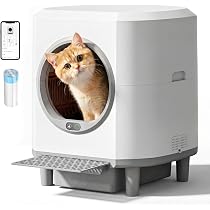 Amazon | CABZOON 猫 自動トイレ 猫 トイレ 自動 80Lの大容量自動