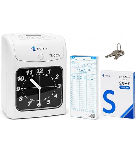 Amazon.co.jp: マックス タイムレコーダ ER-110SIV ブラック ER90183