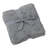 ベアフットドリームス / Barefoot Dreams Adult Throw [ #503 ] アダルト スローブランケット (Graphite) [並行輸入品]
