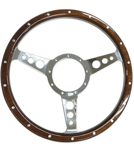 Amazon | カスタム 汎用 アルミ ビレット クラッシックウッド 丸穴