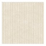 York Wallcoverings YC3353 Welcome Home Dots with Ticking Stripe Wallpaper [並行輸入品]