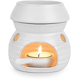 OppsArt アロマポットアロマバーナー 陶器 マット表面 インテイア飾り プレゼント